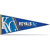 Rico NPNT4401 Royals Soft Felt 12" X 30" Pennant with Header Card