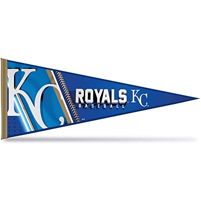 Rico NPNT4401 Royals Soft Felt 12" X 30" Pennant with Header Card