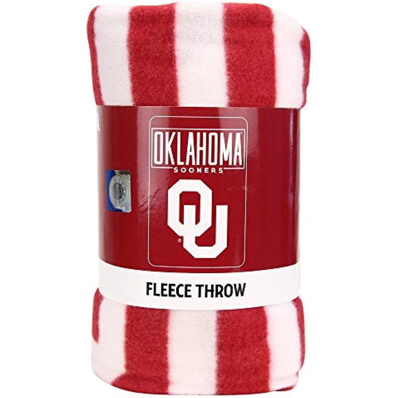 Northwest NCAA Collegiate Team Logo Fleece Throw Blanket 40" x 60" (Oklahoma Sooners)