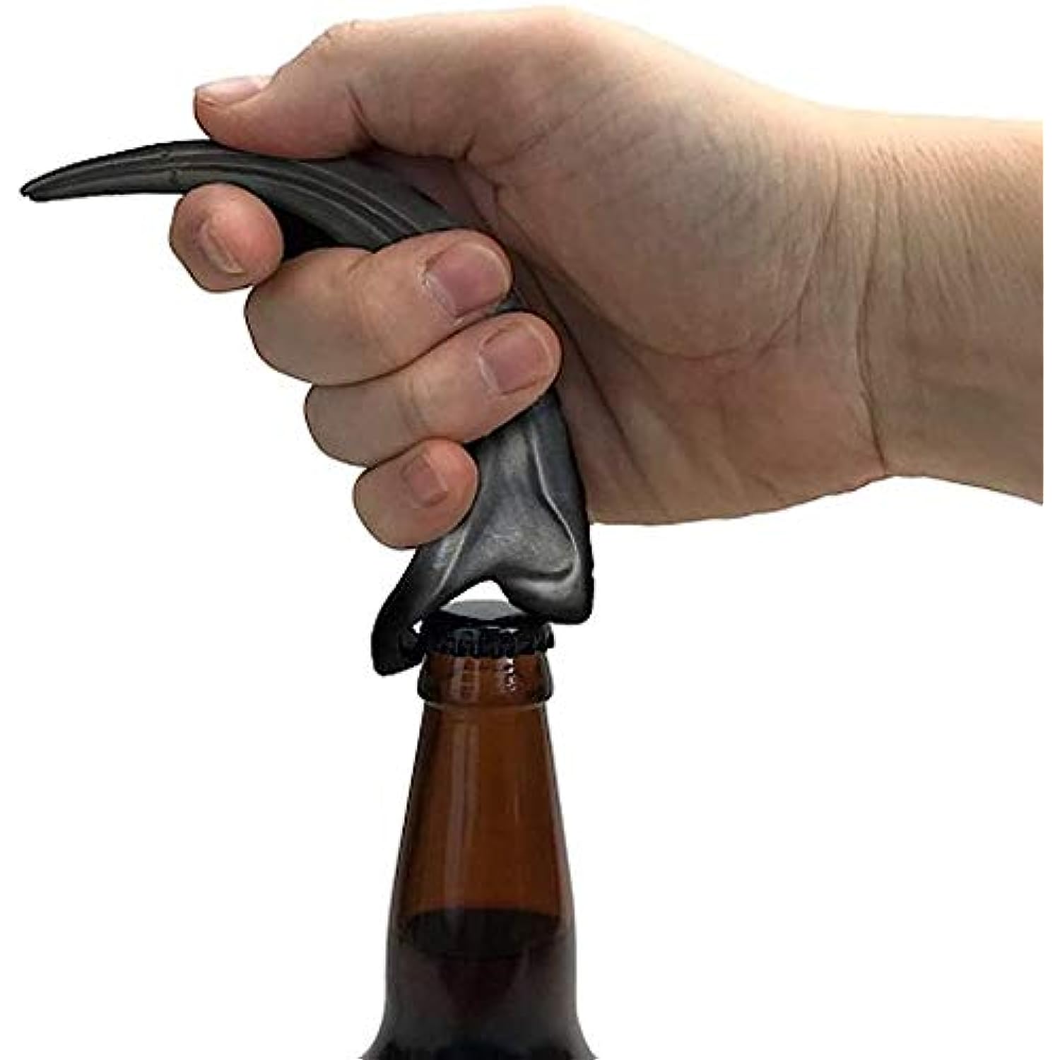 Jurassic Park - 5.5 Inch Raptor Claw Zinc- Alloy All Purpose Dinosaur Fossil Bottle Opener, Standard, Multicolor (408242)