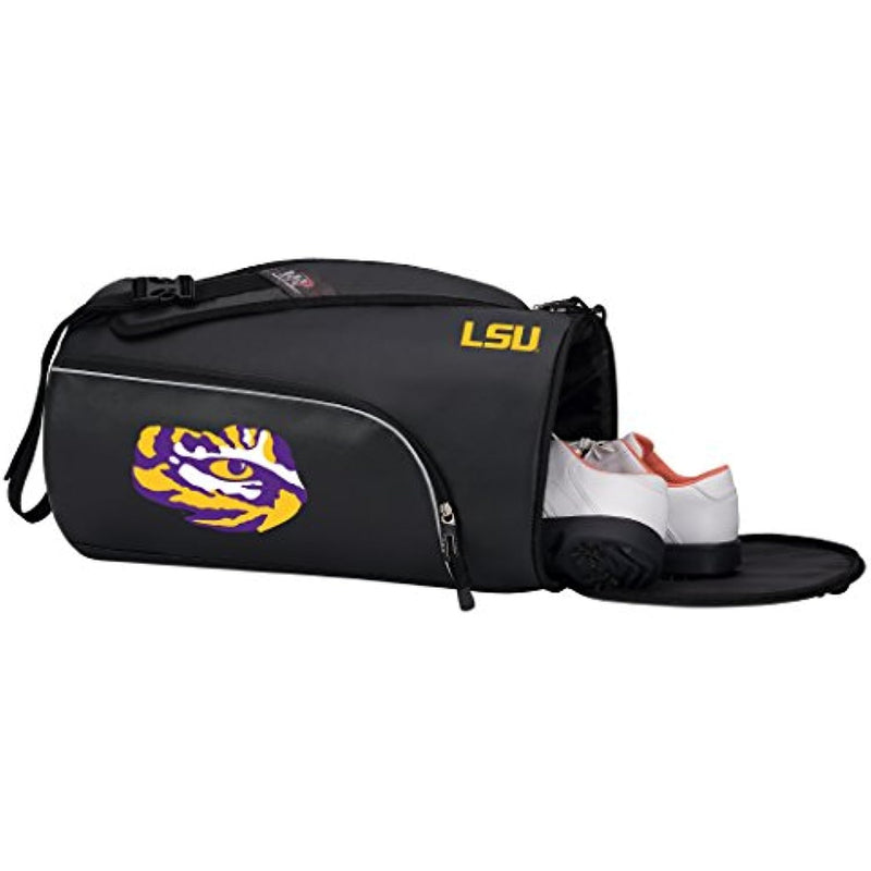 The Northwest Company NCAA LSU Tigers "Squadron" Duffel Bag, 20" x 10.75" x 10.75", Squadron