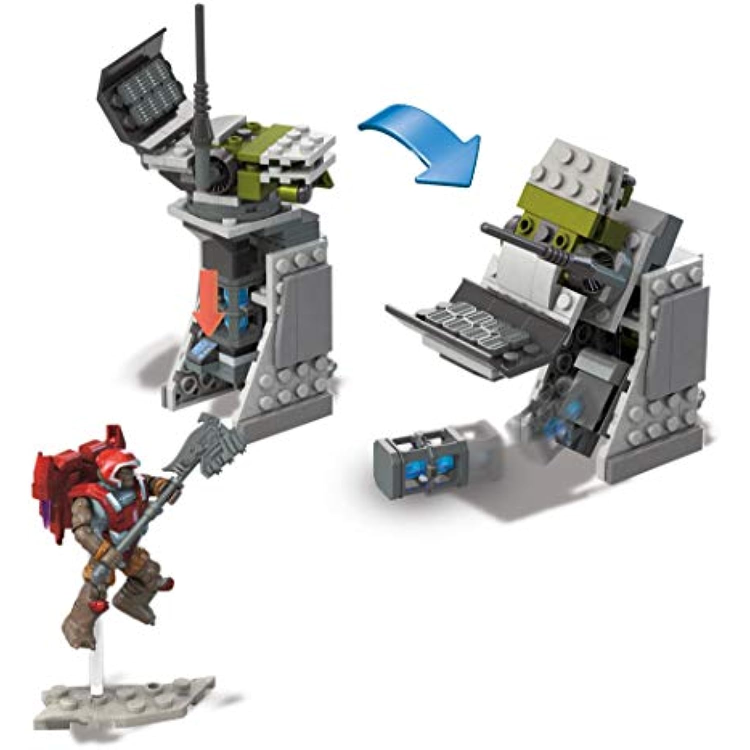 Mega Construx Halo Radar Tower Building Set, for 96 months to 144 months, 1pieces