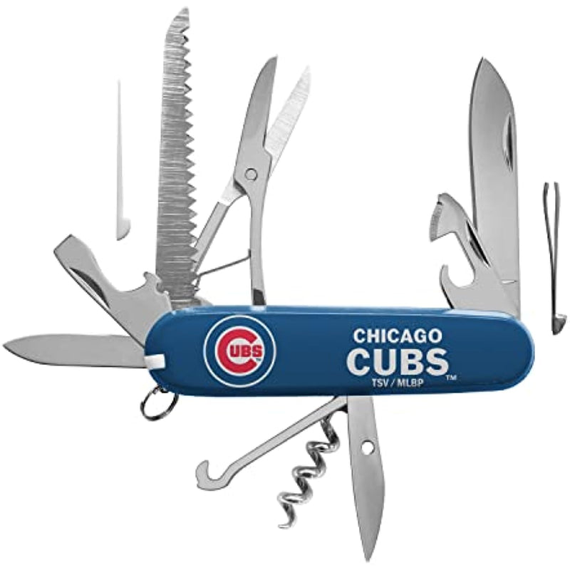 Sports Vault MMMLB0501 Chicago Cubs Classic Pocket Multi-Tool