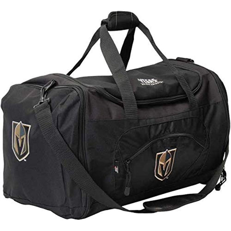 NHL Vegas Golden Knights "Roadblock" Duffel, 20" x 11.5" x 13"