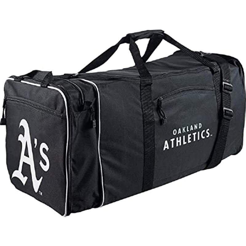 Officially Licensed MLB Extended "Steal" Duffel Bag (Oakland Athletics A's)