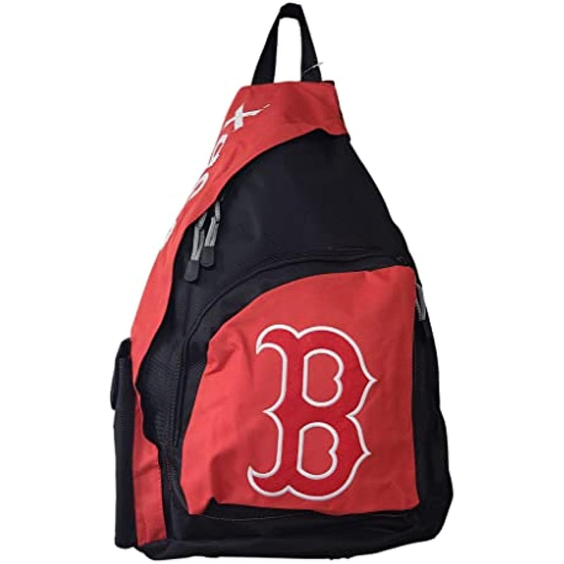 Northwest Officially Licensed MLB Leadoff Style Sling Backpack (Boston Red Sox)