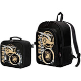 Army Black Knights "Accelerator" Backpack & Lunch Kit Set, 16" x 9.5" x 12"