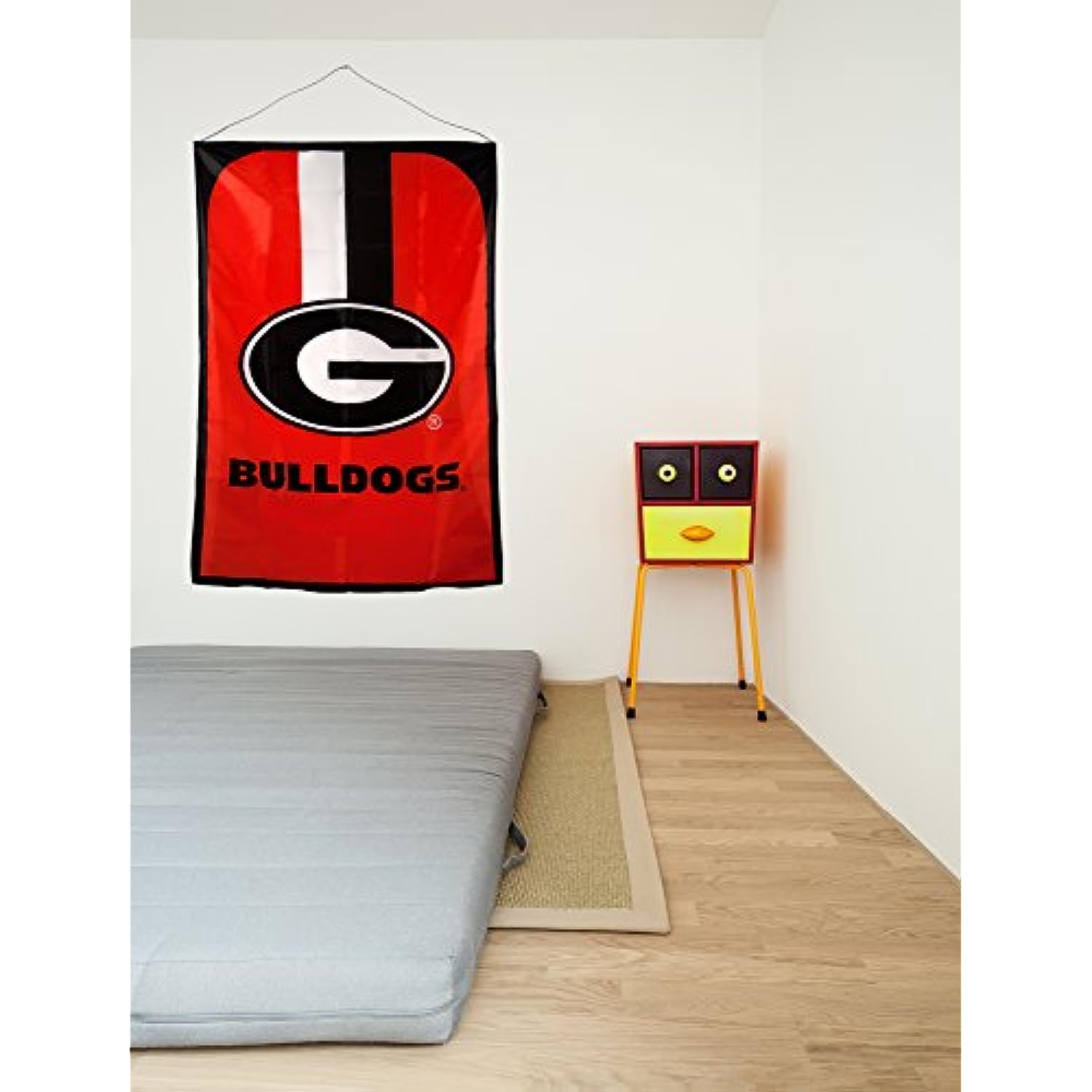 Littlearth NCAA Georgia Bulldogs Team Fan Flag Cape, One Size, Team Color
