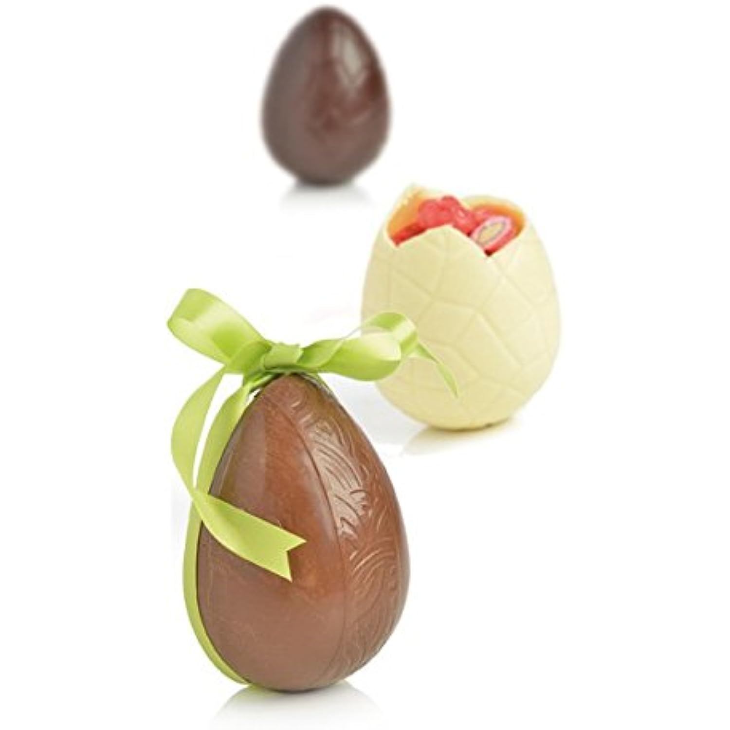 Chocolate and Candy Egg Kit - Heat Resistant - Easy to Use - Includes Silicone Brush by Mastrad