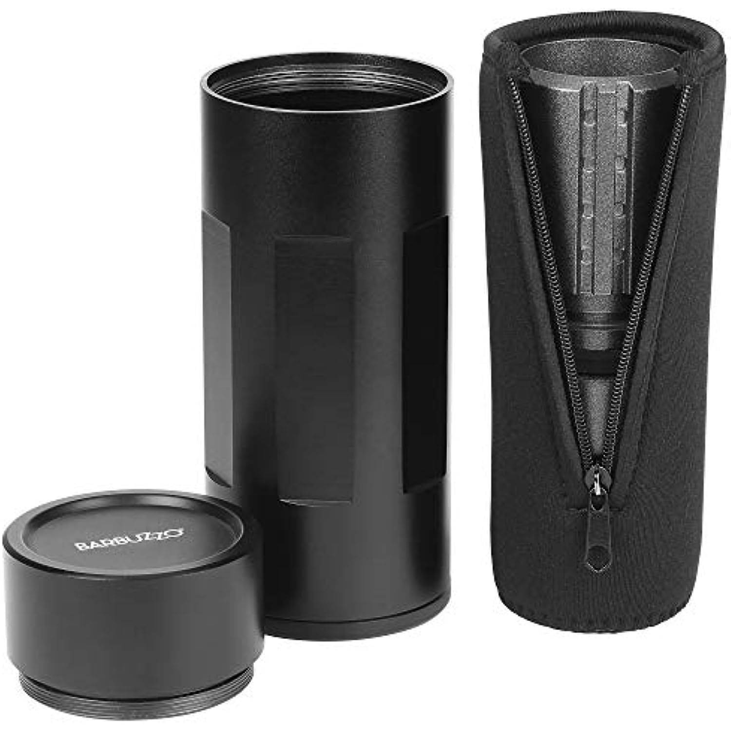 Barbuzzo Tactical Shot Glass - Set of 2 Metal Shotglasses