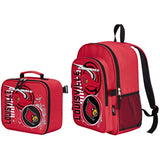 Louisville Cardinals "Accelerator" Backpack & Lunch Kit Set, 16" x 9.5" x 12"