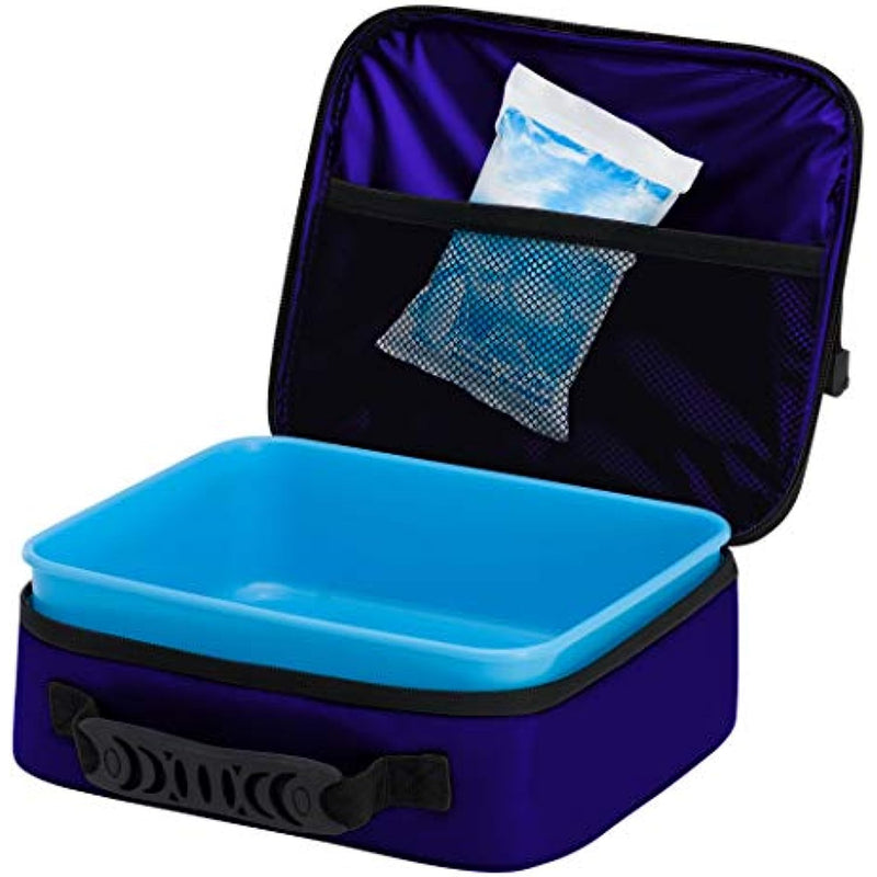 The Northwest Company NFL Baltimore Ravens "Cooltime" Lunch Kit, 10" x 8" x 3", Cooltime