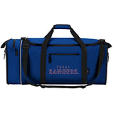 The Northwest Company Texas Rangers MLB Steal Duffel, 28" x 11" x 12", Multi, One Size