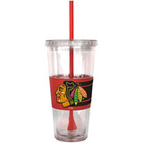 NHL Chicago Blackhawks Hype Straw Tumbler, 22-ounce