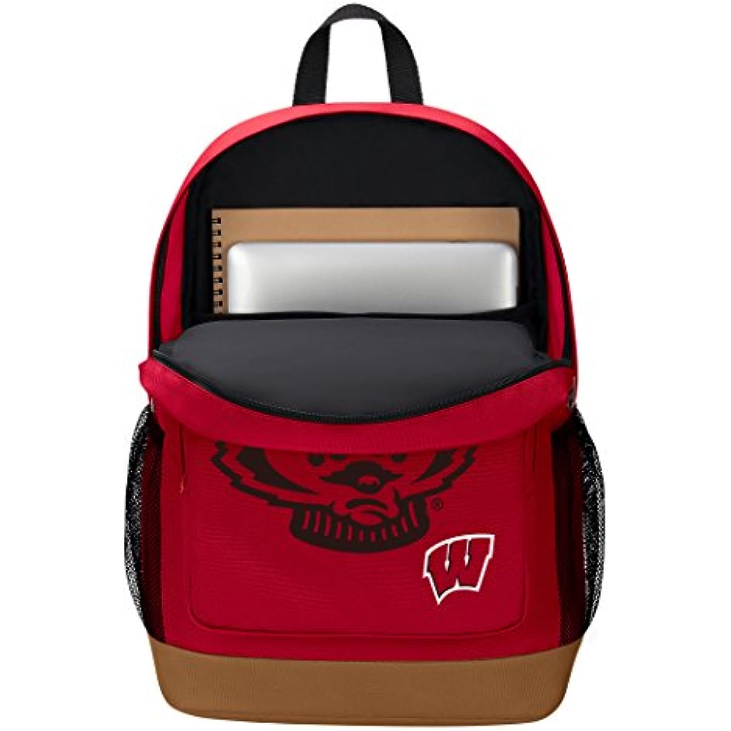 The Northwest Company NCAA Wisconsin Badgers "Playmaker" Backpack, 18" x 5" x 13", Playmaker