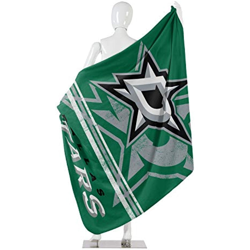 The Northwest Company NHL Dallas Stars Fleece Throw Blanket, 50" x 60", Fade Away