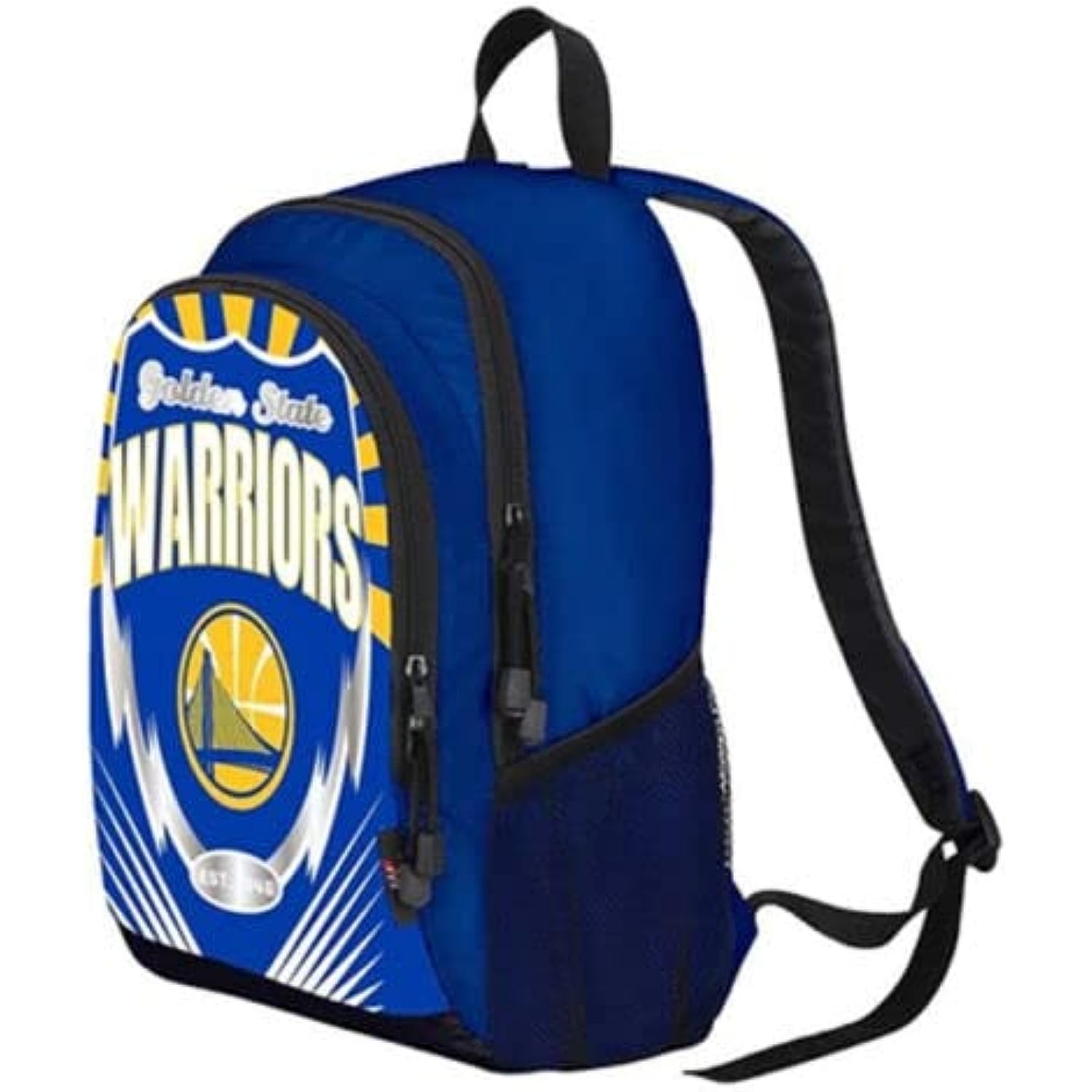 Northwest Officially Licensed NBA Lightning Backpack (Golden State Warriors)