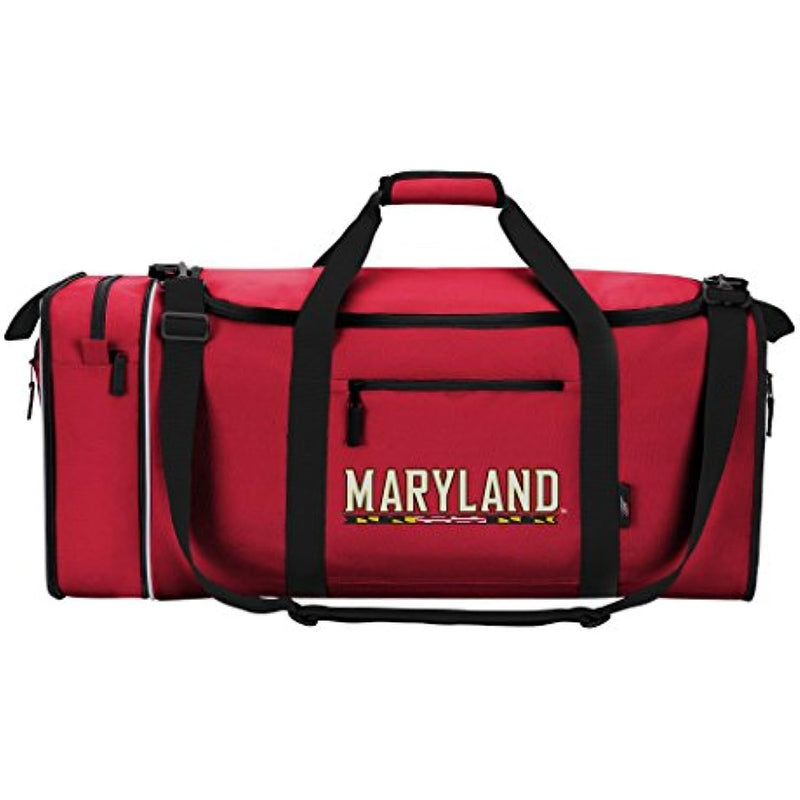 Northwest NCAA Maryland Terrapins Unisex-Adult "Steal" Duffel Bag, 28" x 11" x 12", Steal