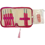 Boye Ergonomic Hook and Yarn Needle Set and Crochet Supply Case