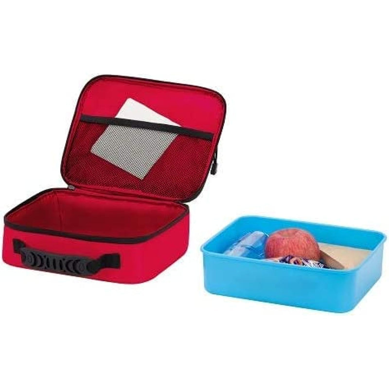 Officially Licensed MLB Cooltime Insulated Lunch Bag Kit with Removable Tray (St. Louis Cardinals)
