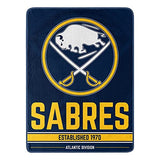 Northwest Company Buffalo Sabres Breakaway Micro Raschel Throw Blanket