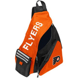 Northwest Licensed NHL Lead Off Sling Shoulder Day Bag Backpack (Philadelphia Flyers)