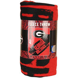 Northwest NCAA Collegiate School Logo Fleece Blanket (Georgia Bulldogs, 50" x 60")