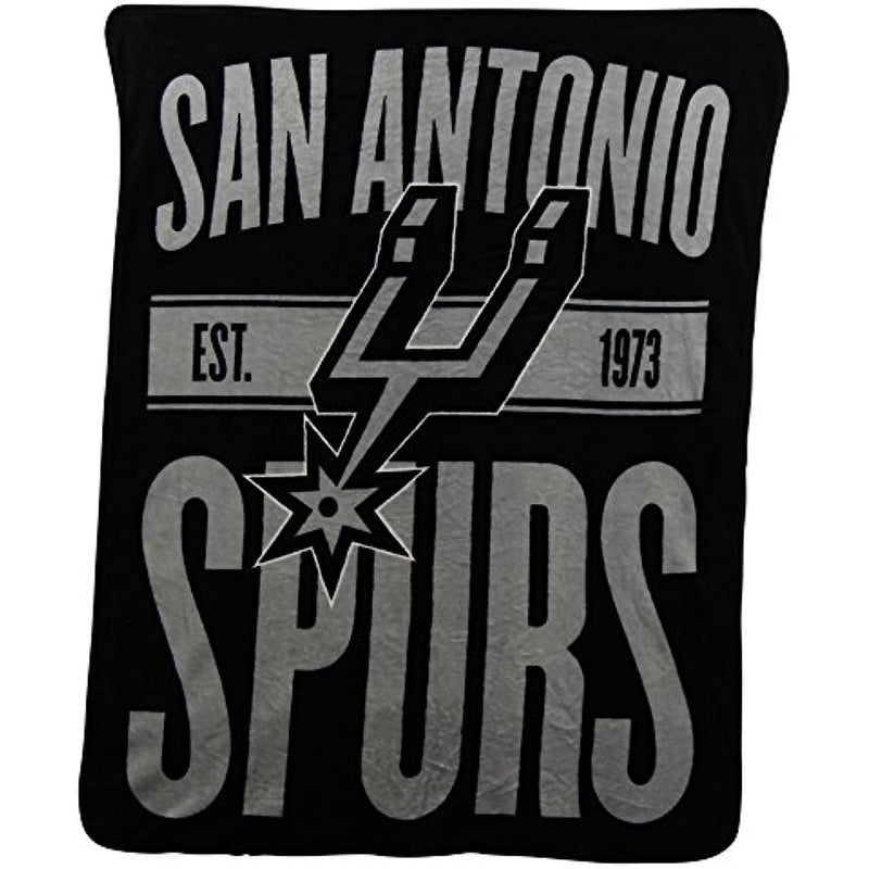 NBA Clear Out Super Soft Plush Throw Blanket (San Antonio Spurs)