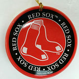 MLB Boston Red Sox Ceramic Plate Ornament