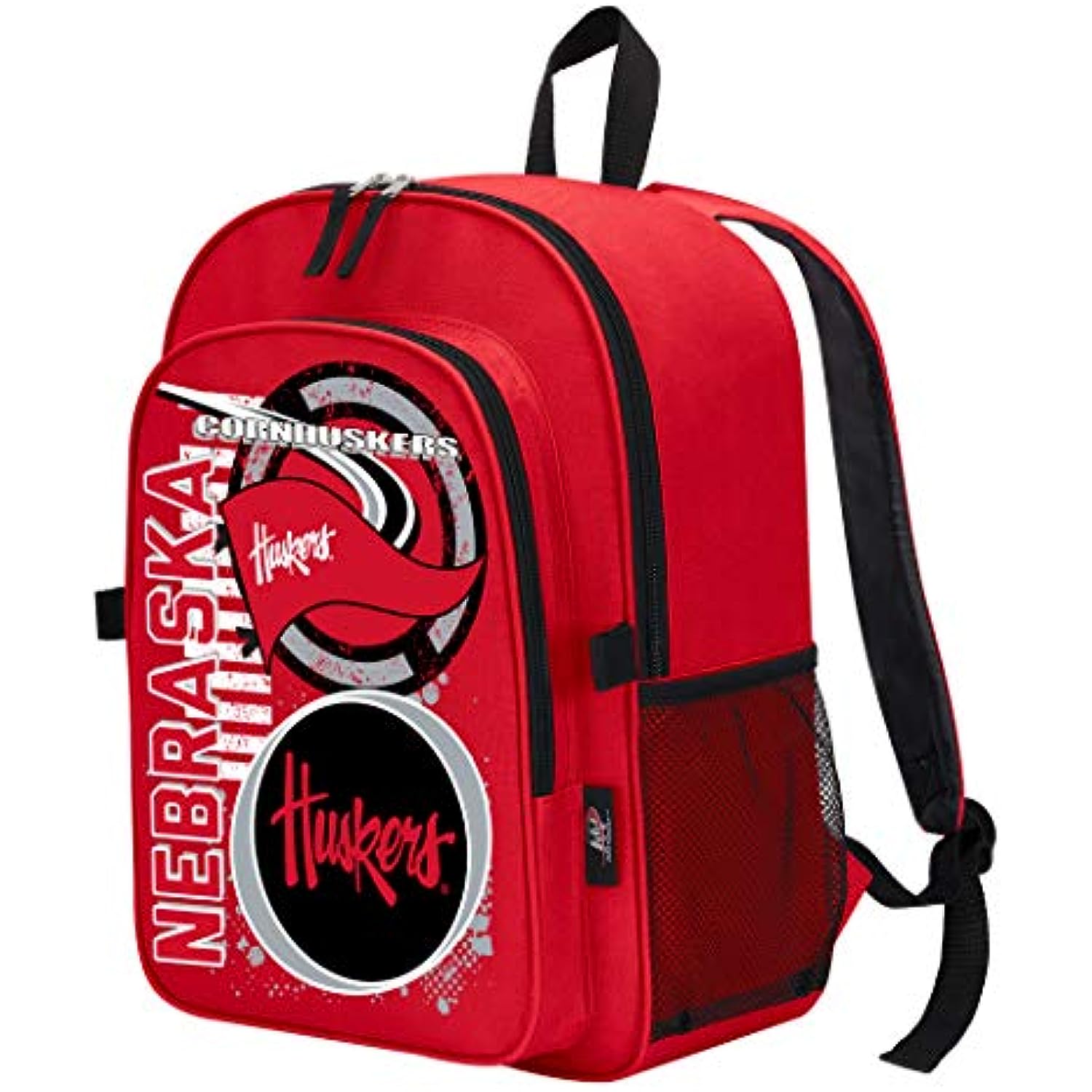 Nebraska Cornhuskers "Accelerator" Backpack & Lunch Kit Set, 16" x 9.5" x 12"