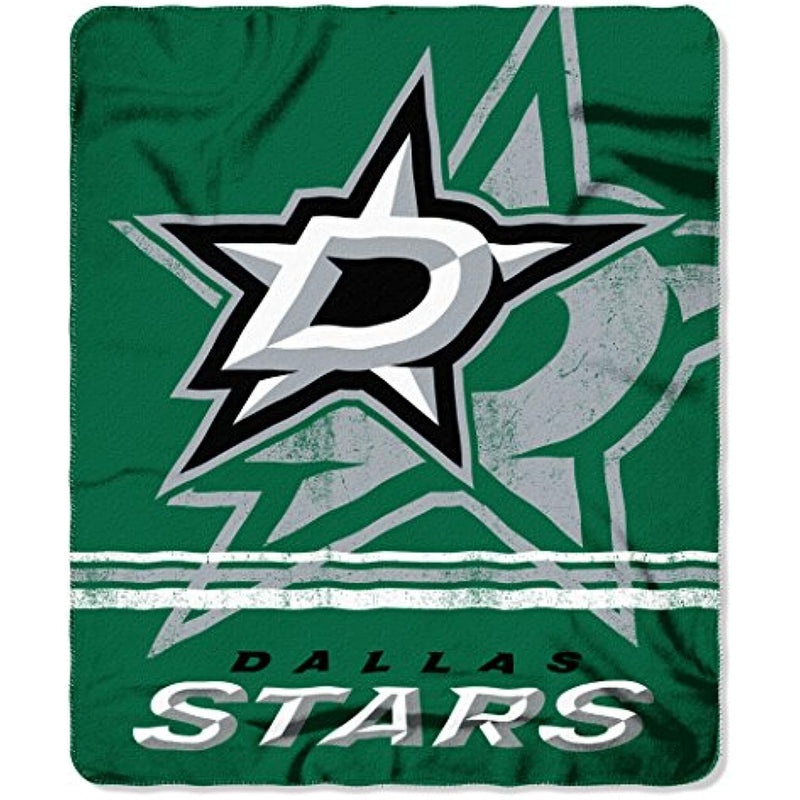 Stars OFFICIAL National Hockey League, Fade Away 50x 60 Fleece Throw