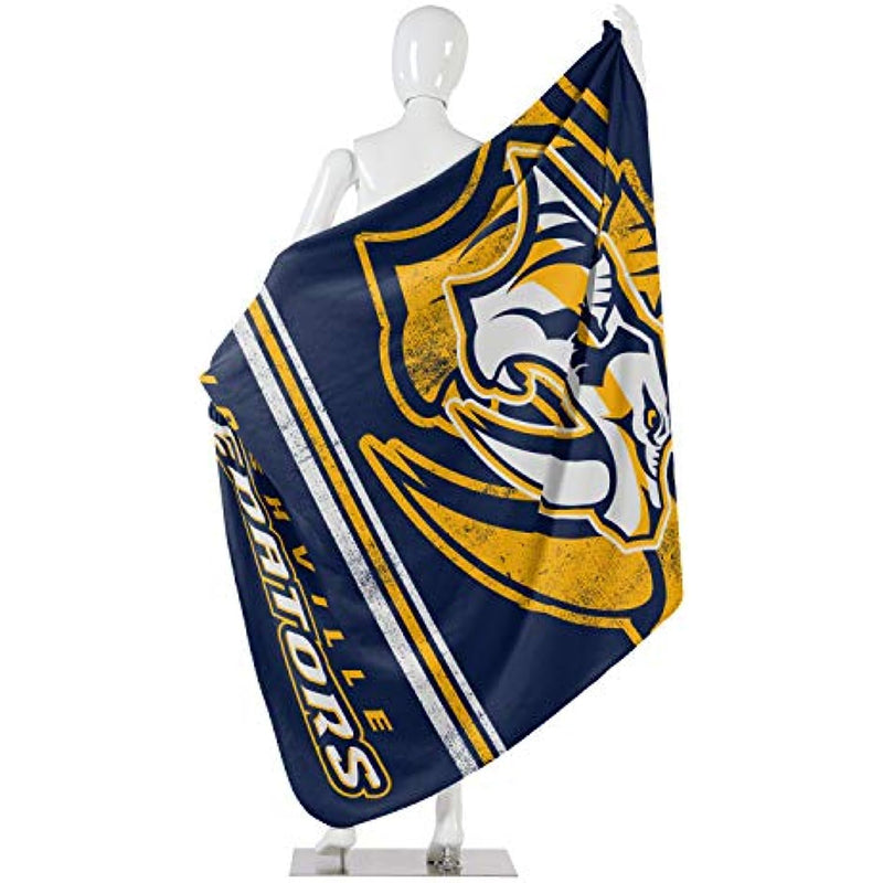 Northwest NHL Nashville Predators Unisex-Adult Fleece Throw Blanket, 50" x 60", Fade Away