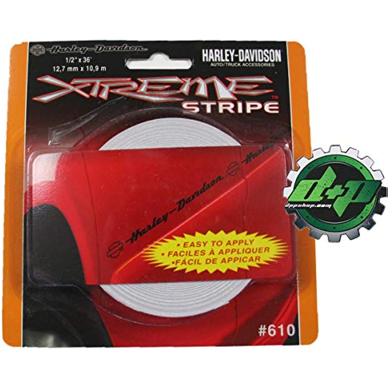 Xtreme Stripe Harley-Davidson Black Script Graphic Striping Kit