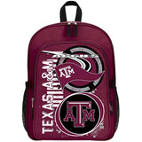 Texas A&M Aggies "Accelerator" Backpack & Lunch Kit Set, 16" x 9.5" x 12"