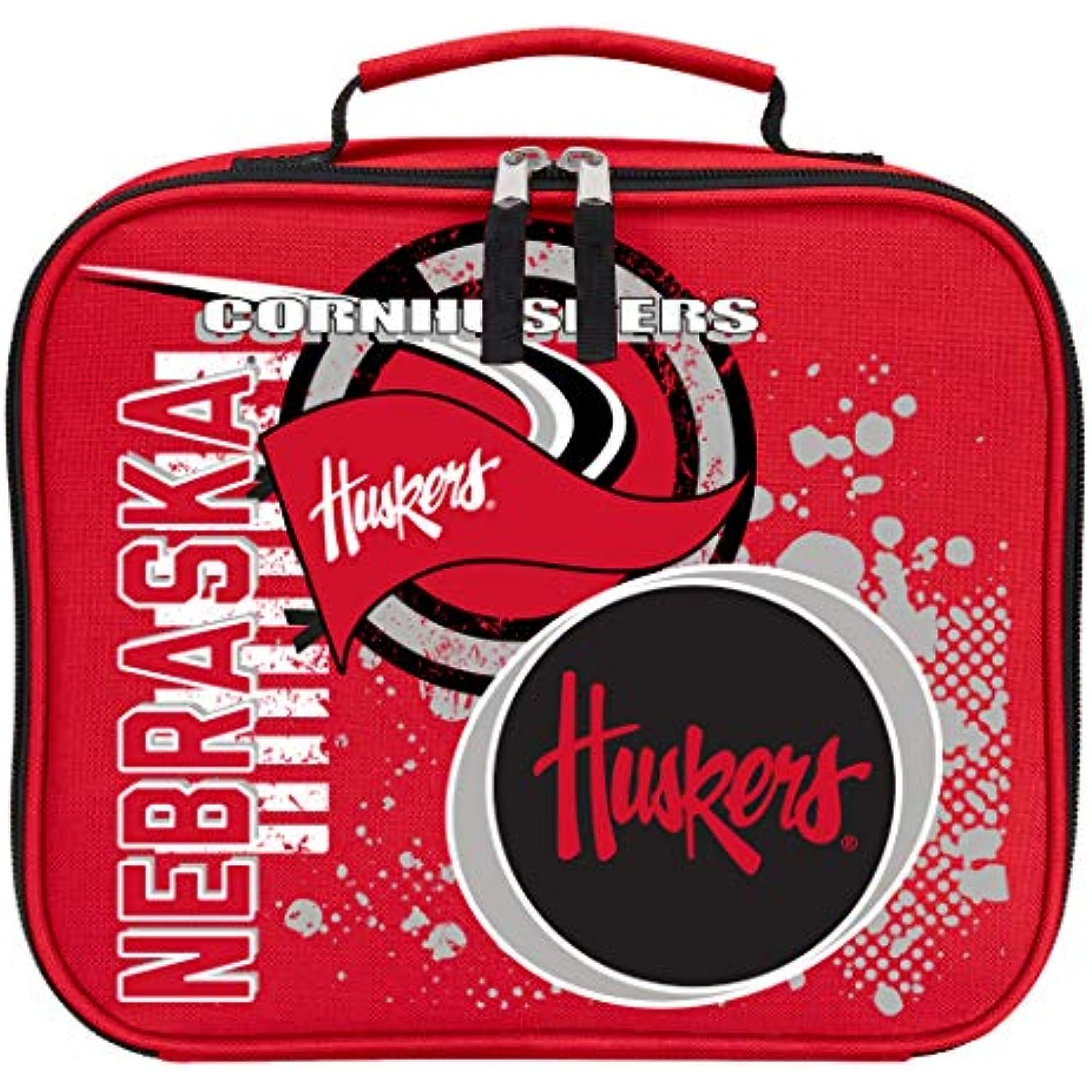 Nebraska Cornhuskers "Accelerator" Backpack & Lunch Kit Set, 16" x 9.5" x 12"