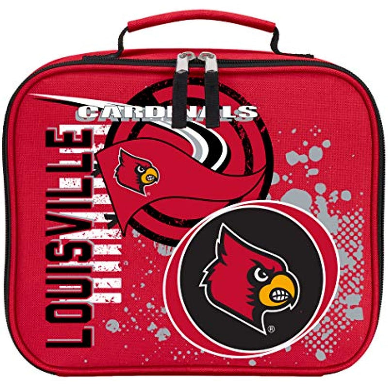 Louisville Cardinals "Accelerator" Backpack & Lunch Kit Set, 16" x 9.5" x 12"