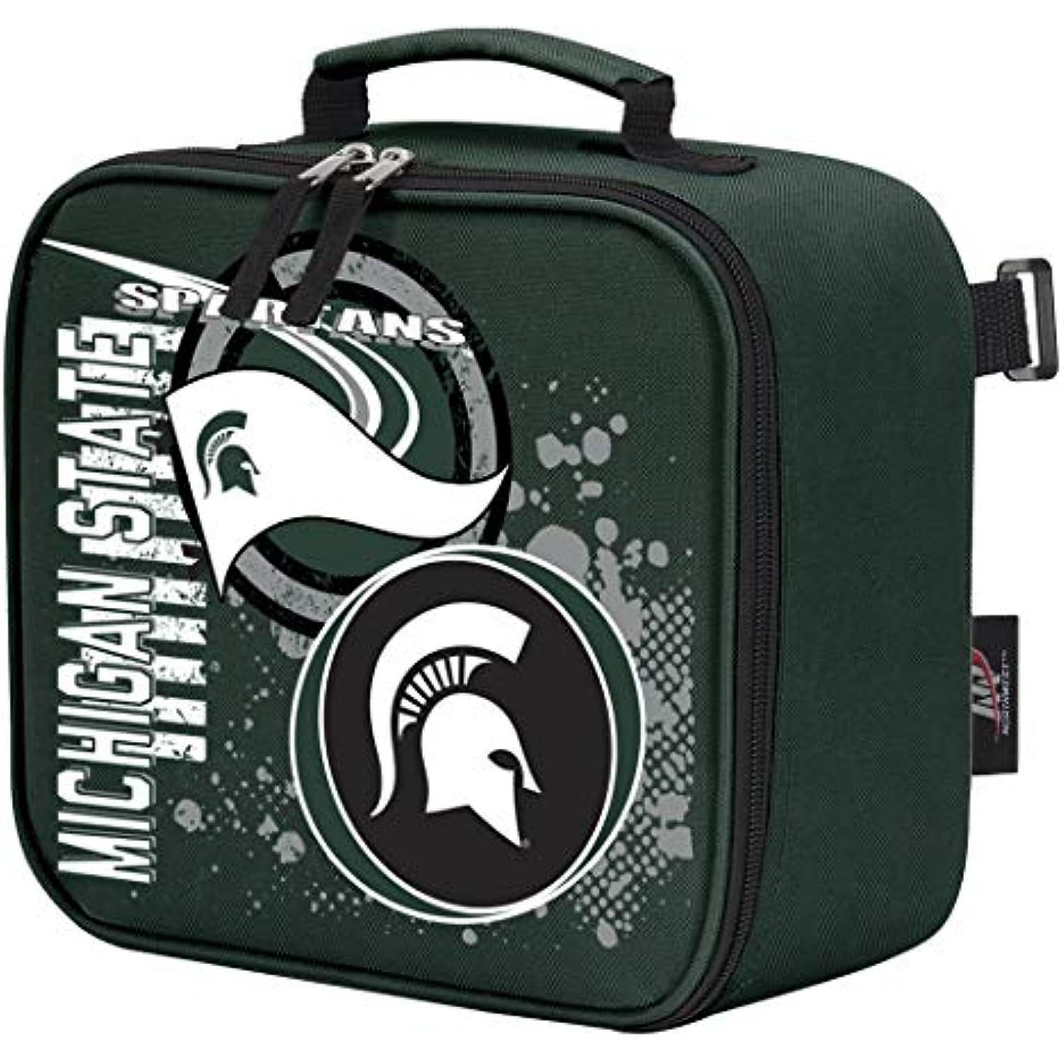 Michigan State Spartans "Accelerator" Backpack & Lunch Kit Set, 16" x 9.5" x 12"