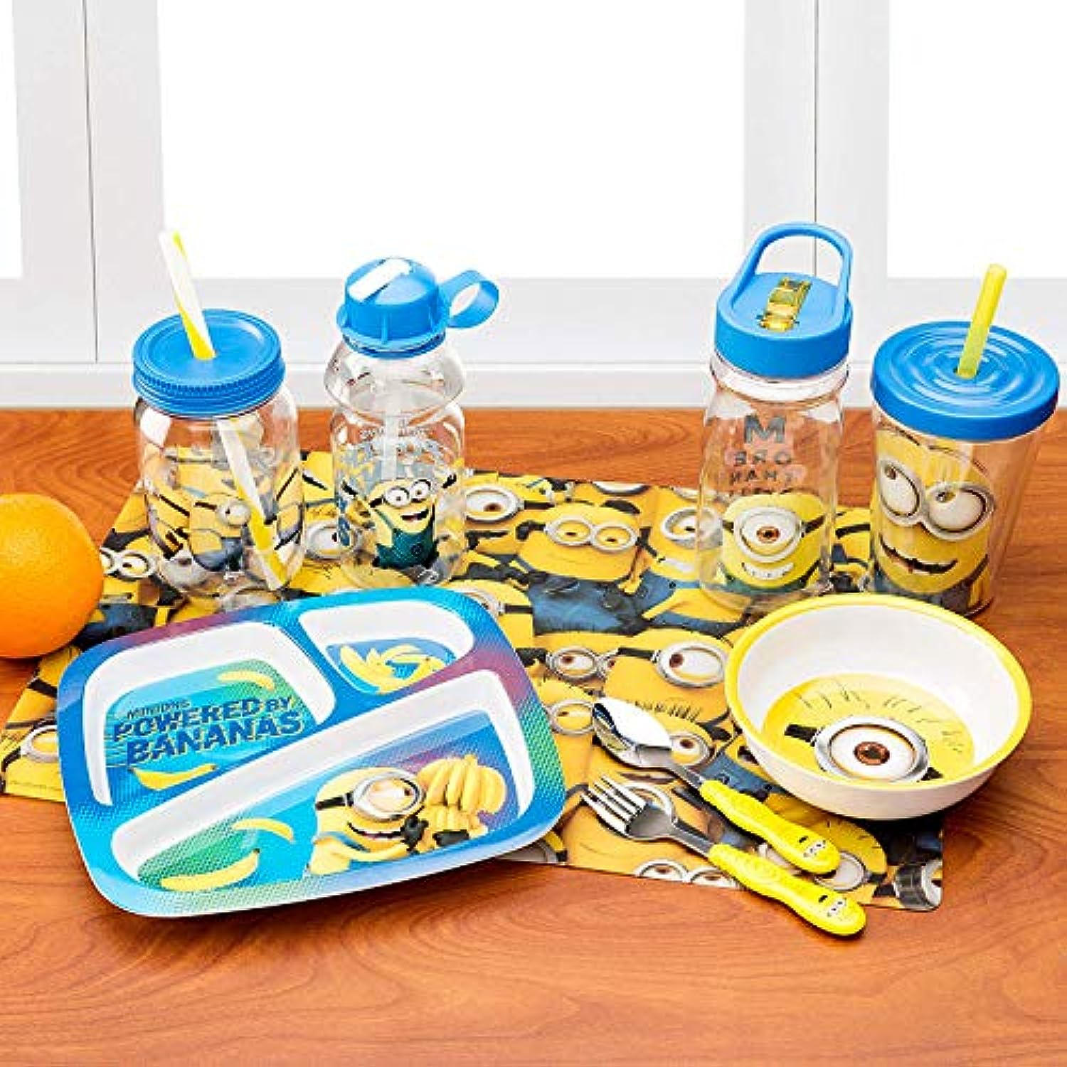 Zak Designs Despicable Me 3 17 oz. Insulated Tumbler with Lid, Kevin & Dave