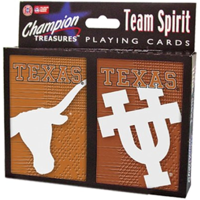 NCAA Texas Longhorns 2 Pack Playing Card Set