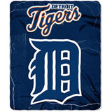 MLB Detroit Tigers Wicked Printed Fleece Throw, 50 x 60-inches