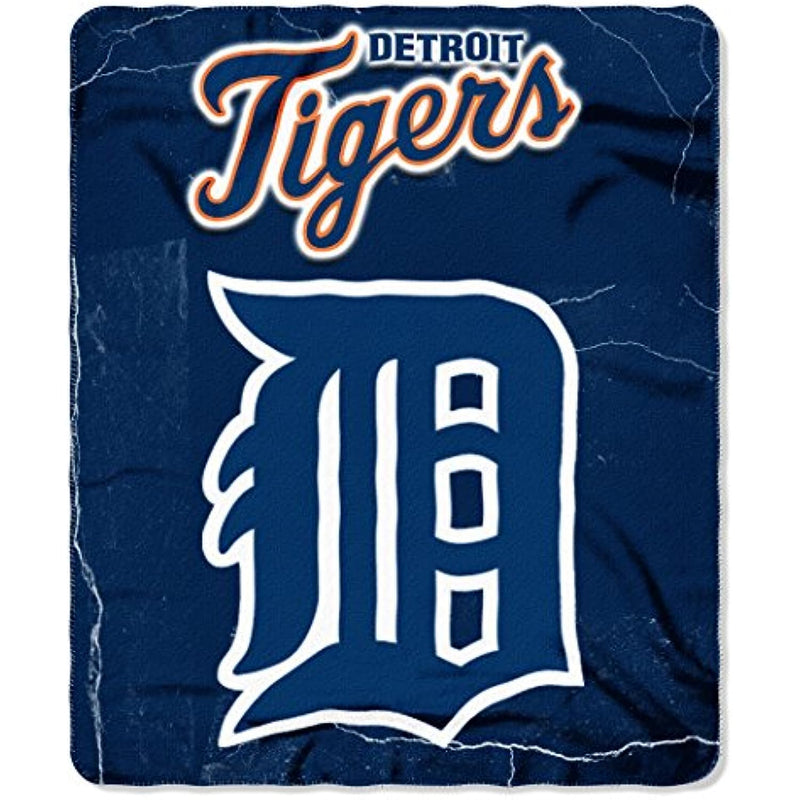 MLB Detroit Tigers Wicked Printed Fleece Throw, 50 x 60-inches