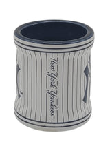 Boelter Brands Licensed MLB Sculpted 2oz SHOT GLASS Mini Mug (New York Yankees Pinstripe)