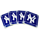 MLB New York Yankees 4-Pack Ceramic Coasters