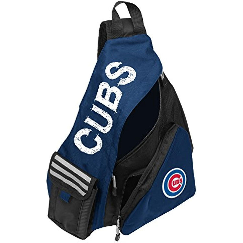 Officially Licensed MLB Chicago Cubs Leadoff Sling Backpack, 20-Inch