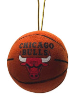 NBA Soft Sculpt Plush Basketball Ornament (Chicago Bulls)