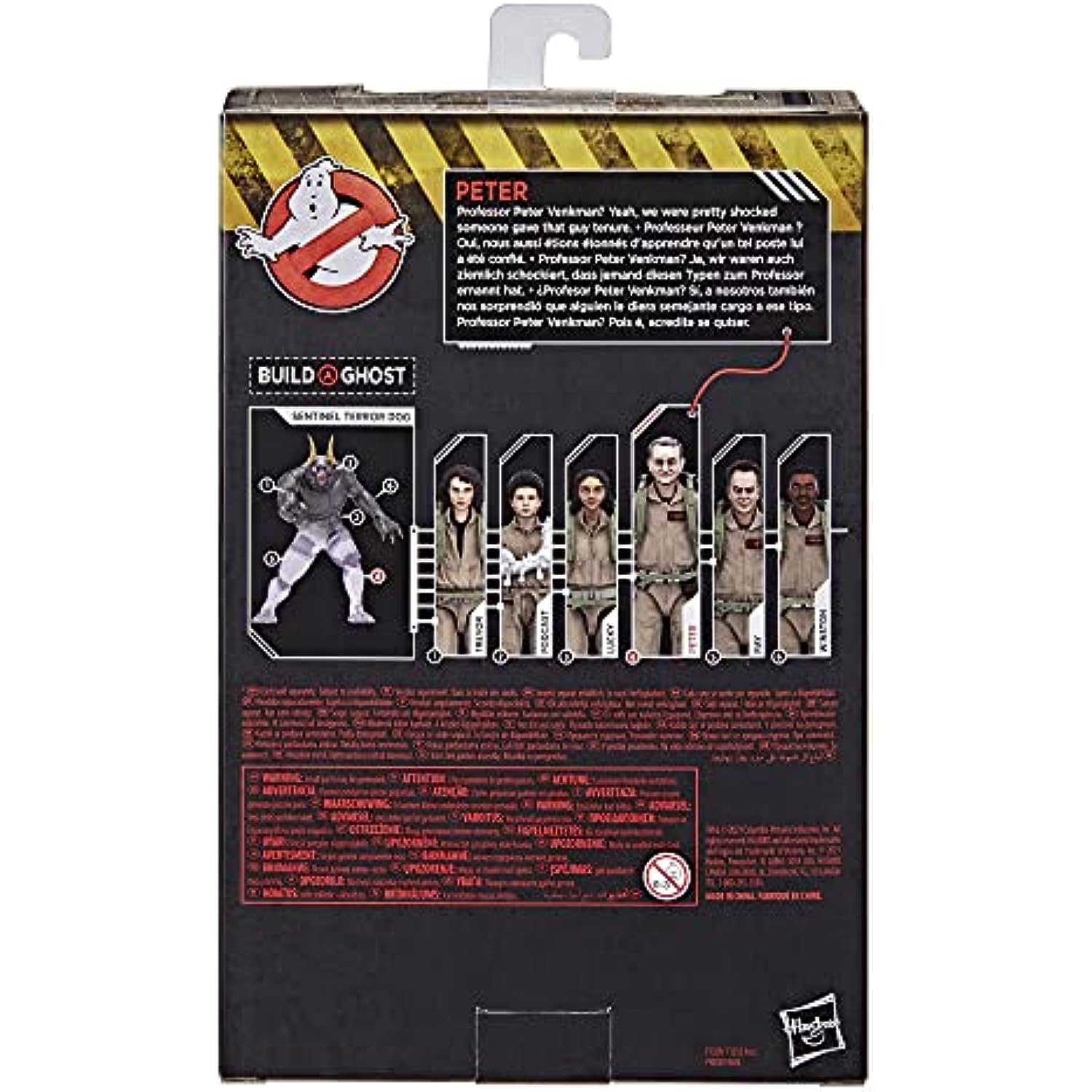 Ghostbusters Hasbro Plasma Series Peter Venkman Toy 6-Inch-Scale Collectible Afterlife Figure with Accessories, Kids Ages 4 and Up (F1329)