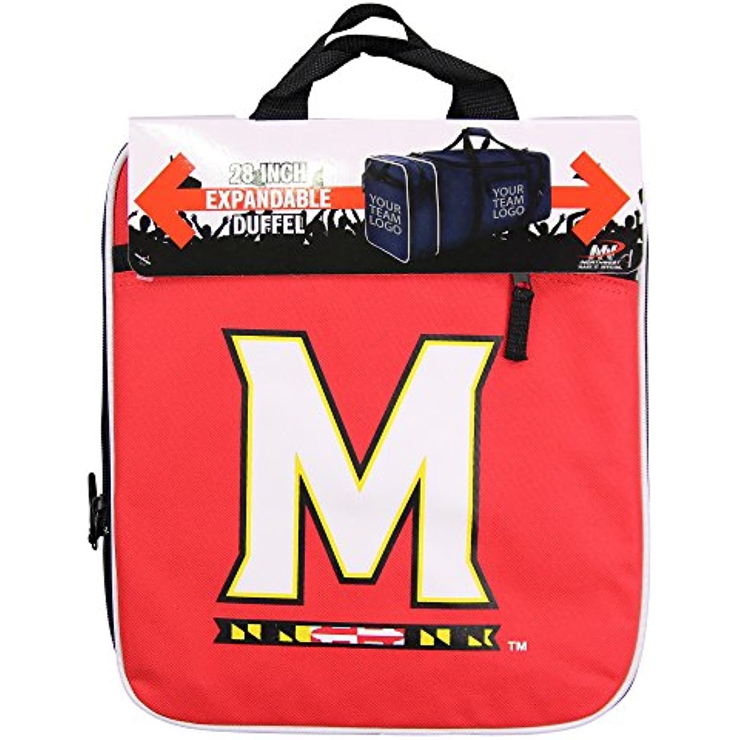 NCAA Team Logo Extended Duffle Bag (Maryland Terpes)