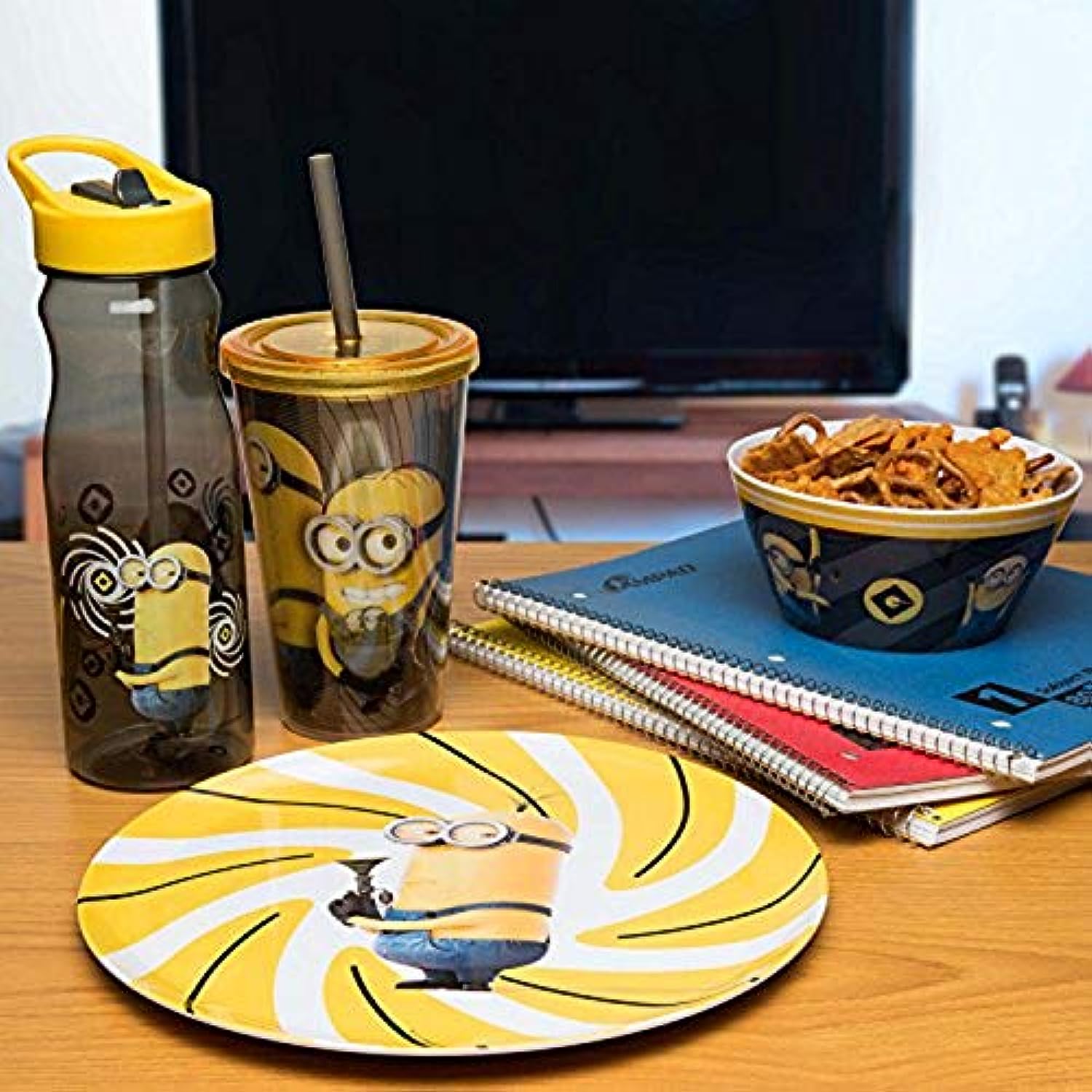 Zak Designs Despicable Me 3 17 oz. Insulated Tumbler with Lid, Kevin & Dave