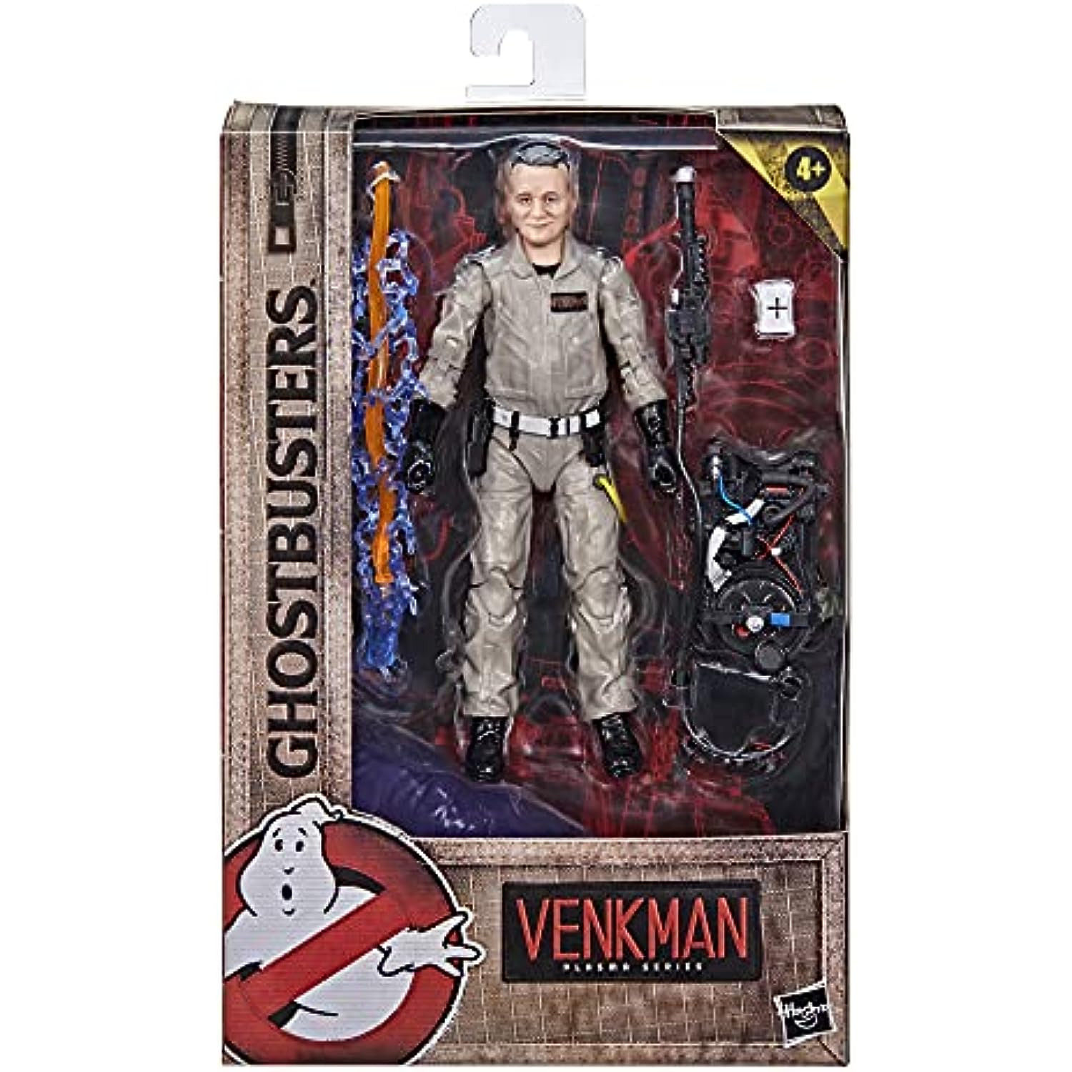 Ghostbusters Hasbro Plasma Series Peter Venkman Toy 6-Inch-Scale Collectible Afterlife Figure with Accessories, Kids Ages 4 and Up (F1329)