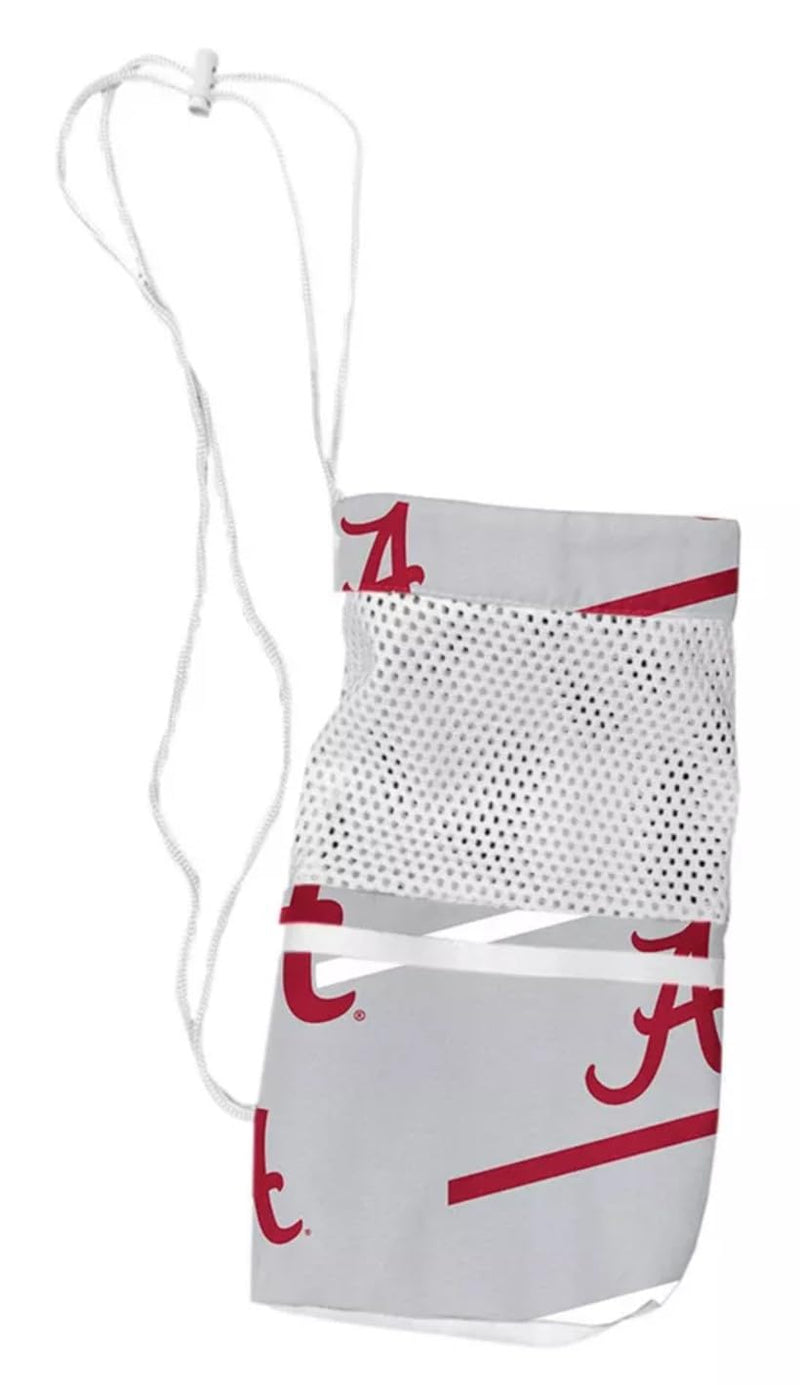 Licensed NCAA Splitter Double-Sided Quick Dry Microfiber Beach Towel 64" x 32" with Mesh Travel Bag (Alabama Crimson Tide)